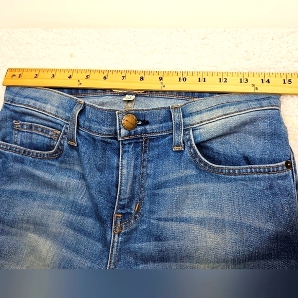 Current/Elliott  "The Stiletto" Light Wash Size 28  Cropped At Ankle - Picture 3 of 10